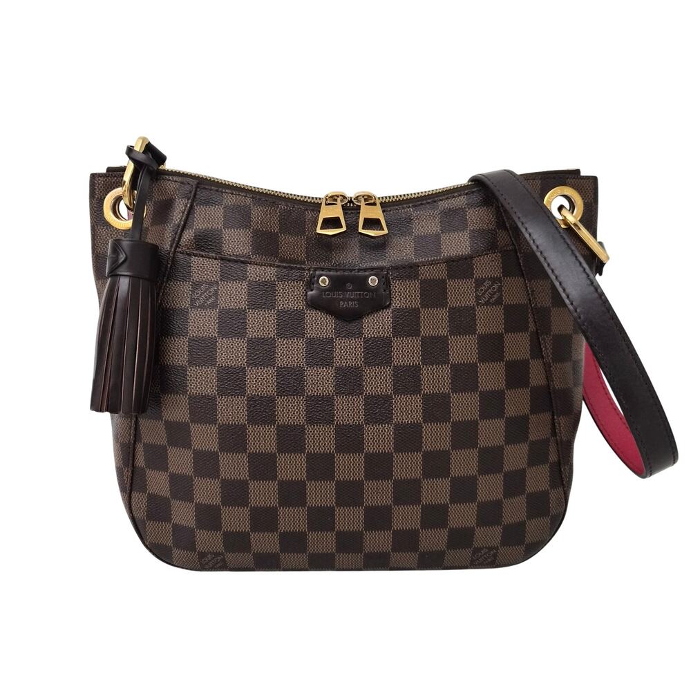 Louis Vuitton Besace South Bank Damier Ebene Crossbody Bag